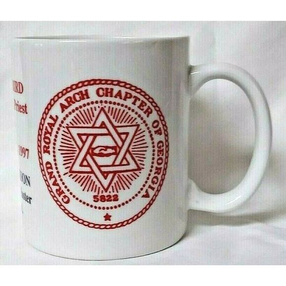 🏛️ Masonic Mug 1997 Shriners Georgia ☕ Freemason Gift - Picture 5 of 9